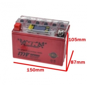 Battery WTX9-BS / YTX9-BS (IGEL) 12V / 8Ah