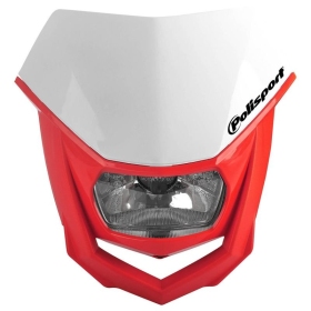 Polisport HALO universal headlight White / Red 