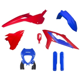 RACETECH Plastic BETA RR 125/350 2023-2024 Red/ Blue/ Black