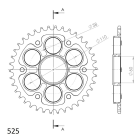 Supersprox Stealth Rear sprocket Black 