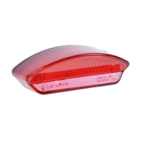 Forte Taillight Red lens Led Number plate light E-app.