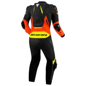 SHIMA HYPER-RS 1 pc suit Black / Yellow / Red