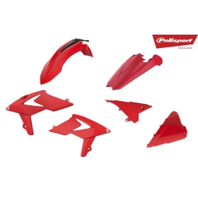 Polisport plastic kit Beta RR 250 / 300 2ST 350 / 400 / 450 4ST 2018-2019 Red