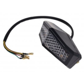 Universal Led rear light with integrated turns