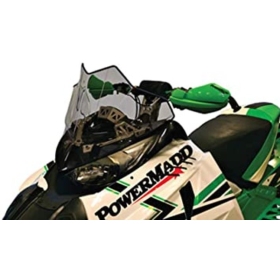 Powermadd priekinis stiklas Arctic Cat Procross/Climb tamsintas 14"