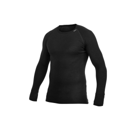 Woolpower ladies merino long sleeve shirt Black