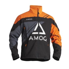 AMOQ Snowcross Textile Jacket Black/Orange