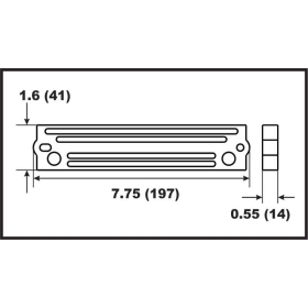 Perf  anods Bar Suzuki/Tohatsu/J/E/Mercury