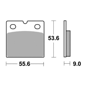 Sbs Brakepads 506DS-2 Dual Sinter 2 BMW / DUCATI / MOTO GUZZI