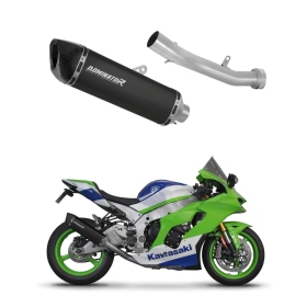 Kawasaki ZX10R / RR 2021-2024 Exhaust Silencer Muffler HP6 BLACK + dB killer