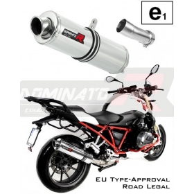 Exhaust silencer Dominator Round BMW R1200RS 2015-2018