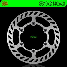 NG BRAKES 684 Round Fixed Brake Disc BETA M4 350 06-16