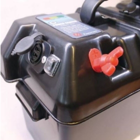 Power battery box with usb