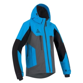 AMOQ Aspect Jacket Dk Grey/Sky Blue