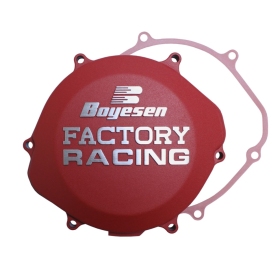 BOYESEN Factory Racing Clutch Cover Red Gas Gas MC85