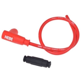 Spark plug cable with universal retainer HEBE 7mm 460mm