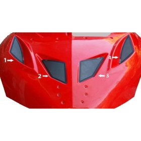 Hood Kit Frogzskin Polaris IQ 600RR 08-13 4pcs.