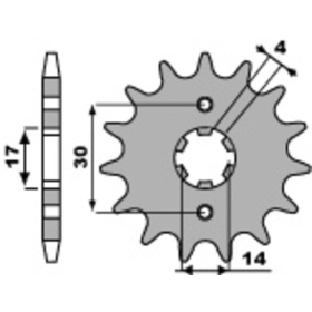 PBR Front Sprocket 270 - 420 