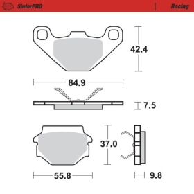 Moto-Master Brakepads KTM