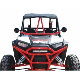 DRAGONFIRE minkštasis stogas juodas Polaris RZR1000 XP