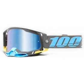 Krosiniai 100% Racecraft 2 Extra Trinidad akiniai (Veidrodinis stikliukas)