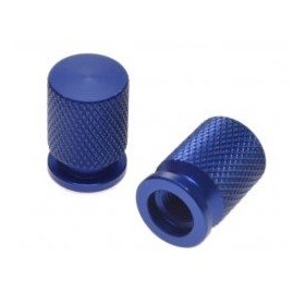 Valve caps blue 2pcs