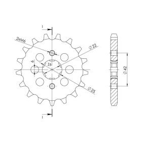 Supersprox / JT Front sprocket 278.16