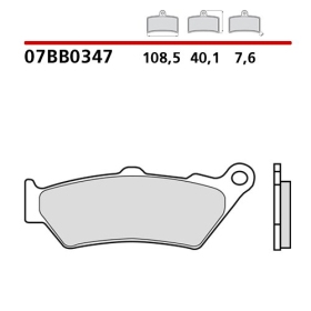 Brembo Brakepads Carbon-Ceramic