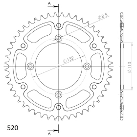 Supersprox Stealth Rear sprocket Orange 