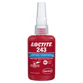 LOCTITE 243 Thread Lock, Medium Strength Blue - 50ml