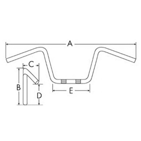 Universalus vairas 760mm