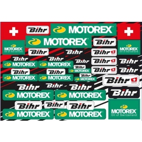 BLACKBIRD Motorex & Bihr Sticker Sheet