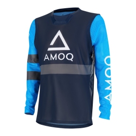 AMOQ Airline Mesh Off Road Shirt Navy / Sky Blue