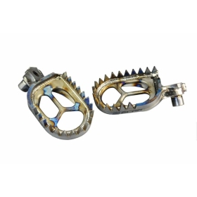 SCAR Titanium Footpegs gripper Yamaha YZ 125/450cc 99-25