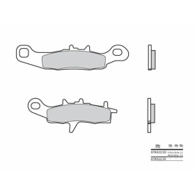 BREMBO Off-Road Sintered Metal Brake pads ​​​​​​​KAWASAKI KX / SUZUKI RM 85-100cc 1979-2024