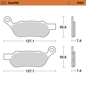 Moto-Master Brakepads Harley-Davidson