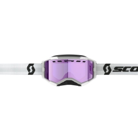 Snow Cross Goggle Scott Fury white enhancer (purple chrome)