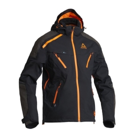 AMOQ Orbit Jacket Black/Orange