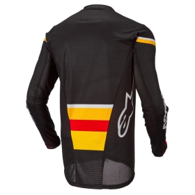 Alpinestars Jersey Techstar Quadro Black/Yellow