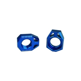 SCAR Axle Blocks Kawasaki NINJA/ Sherco SE-R, SEF-R, SE F-R, SE 125/636cc 08-21 Blue