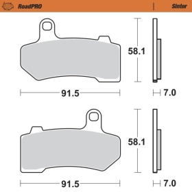 Moto-Master Brakepads Harley-Davidson