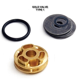 Race Tech Rear Shock GoldValve Kit 50x12mm SMGV5001