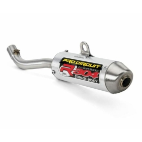 PRO CIRCUIT Muffler Brushed Aluminium KTM/ Husqvarna/ GasGas 125/150cc 2019-2023