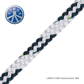 Liros Handy-Anchor white-blue 16mm x 40m