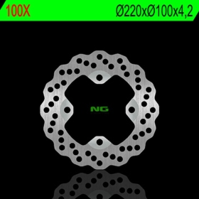 NG BRAKES 100X Wave Fixed Brake Disc KAWASAKI ER-6 / KSF / ZX-10 / ZX-6 / ZX-9 / VERSYS / Z 250-1000 95-24