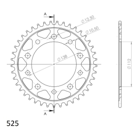 Supersprox / JT Rear sprocket 1304.41 41t