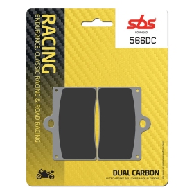 Sbs Brakepads 566DC Dual Carbon APRILIA / CAGIVA / DUCATI / GAS GAS / HUSQVARNA / KTM / MOTO GUZZI