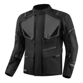 SHIMA RUNNER Men Textile Jacket Black