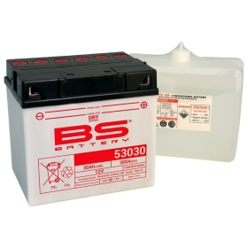 BS BATTERY Battery High performance with Acid Pack - 53030 12V 30AH