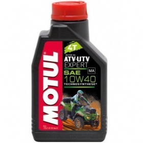 MOTUL ATV-UTV EXPERT 10W40 Semi-synthetic oil 4T 1L